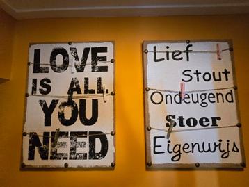 MEMORY BORDEN JUTE/CANVAS - SETPRIJS 35,- EURO VASTE PRIJS  beschikbaar voor biedingen