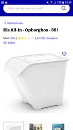 Kiss all in opbergboxen 55 liter, Ophalen of Verzenden, Zo goed als nieuw, Overige soorten