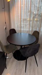 Eetkamerset, Huis en Inrichting, Ophalen of Verzenden, Gebruikt, 4 tot 6 stoelen