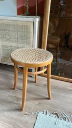 Rotan webbing bamboe kruk, Huis en Inrichting, Ophalen, Zo goed als nieuw, Hout