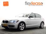 BMW 1-serie 116D High Executive Sport- Schuifdak, Navi, Xeno, Te koop, Zilver of Grijs, Hatchback, Gebruikt