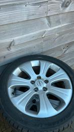Opel velgen 17 inch met winterbanden, Ophalen, Gebruikt, Banden en Velgen, 17 inch