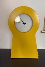 IKEA PS 1995 klok geel, Huis en Inrichting, Woonaccessoires | Klokken, Ophalen of Verzenden, Zo goed als nieuw, Analoog, Staande klok