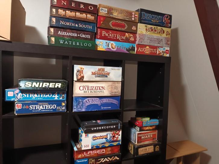 Meerdere spellen te koop, Hobby en Vrije tijd, Gezelschapsspellen | Bordspellen, Gebruikt, Ophalen of Verzenden