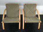 Fauteuils Dutch Design door Gijs Bakker, Ophalen, 75 tot 100 cm, Leer, 50 tot 75 cm
