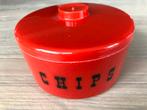 Vintage chips bakjes stapelbaar , jaren 60, Ophalen of Verzenden