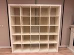 Witte IKEA Kallax kast 25 vakken, Ophalen, Met plank(en), Kunststof, Gebruikt