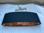 Moderne zwart gouden hanglamp, Ophalen, Zo goed als nieuw, Stof, Minder dan 50 cm