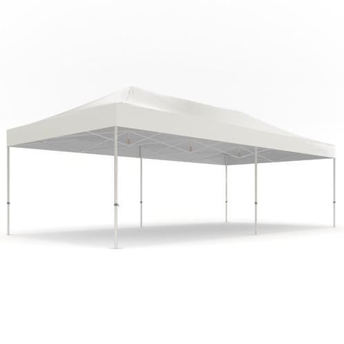 te huur Easy up partytent 8 x 4 meter (wit), Hobby en Vrije tijd, Feestartikelen | Verhuur, Nieuw, Overige, Ophalen of Verzenden