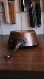 Mauviel: Koperen conische sauspan (ø16cm), Ophalen of Verzenden, Zo goed als nieuw, Overige materialen, Koekenpan of Braadpan