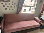 Roze slaapbank, Huis en Inrichting, Slaapkamer | Slaapbanken, Ophalen of Verzenden, Zo goed als nieuw, Tweepersoons, Overige kleuren