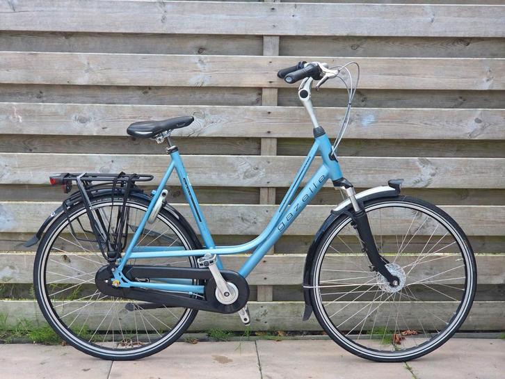 Stevige damesfiest gazelle paris plus te koop H 61 cm V 7, Fietsen en Brommers, Fietsen | Dames | Damesfietsen, Zo goed als nieuw