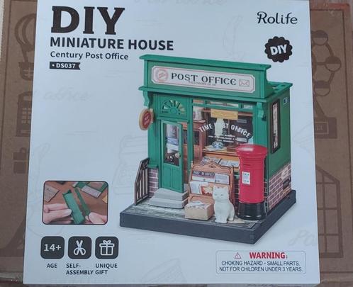 miniatuur postkantoor DIY, Hobby en Vrije tijd, Knutselen, Nieuw, Knutselwerk, Ophalen