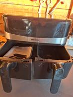 Dubbele Airfryer - Smart Fryer, Ophalen of Verzenden, Zo goed als nieuw, Airfryer XXL, 1500 gram of meer