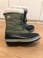 Sorel snowboots maat 37, Kleding | Dames, Schoenen, Snowboots, Zo goed als nieuw, Groen, Sorel