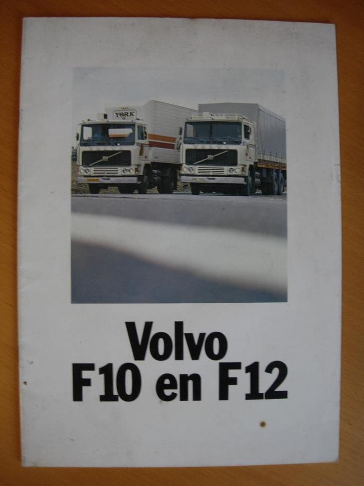Volvo F10 / F12 Brochure 1977, Boeken, Auto's | Folders en Tijdschriften, Zo goed als nieuw, Volvo, Ophalen