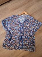 Blouse met print - Maat 48 fstvl, Kleding | Dames, Fstvl, Ophalen of Verzenden, Zo goed als nieuw, Blouse of Tuniek