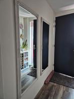 Spiegel Barok twee stuks wit, Ophalen, Rechthoekig, 50 tot 100 cm, 150 tot 200 cm