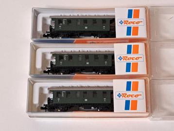 3 Roco rijtuigen, art. 24200 beschikbaar voor biedingen