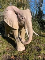 Olifant grijs, tuin, babykamer, zwanger 100 cm, Tuin en Terras, Tuinbeelden, Ophalen, Nieuw, Kunststof, Dierenbeeld