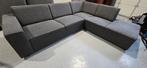 Hoekbank antraciet gemêleerd - 275x230 cm, 250 tot 300 cm, Gebruikt, Hoekbank, 75 tot 100 cm