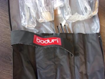 LUXE BBQ SET BODUM NIEUW IN OPBERGTAS ONGEBRUIKT BBQ SET beschikbaar voor biedingen