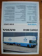 Volvo B10M Cargo Folder ca 1985 - Jan de Rijk & Harry Vos, Ophalen, Volvo, Volvo, Zo goed als nieuw