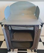 Campingkeuken met 2 vakken Opvouwbare campingkast reiskeuken, Ophalen, Zo goed als nieuw, Campingkast