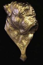 Bronzen deurklopper van een Boxer, Ophalen of Verzenden, Brons
