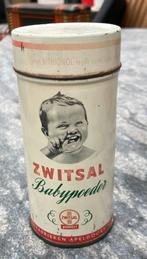 Zwitsal baby poeder blik vintage, Verzamelen, Ophalen of Verzenden, Gebruikt, Overige, Overige merken