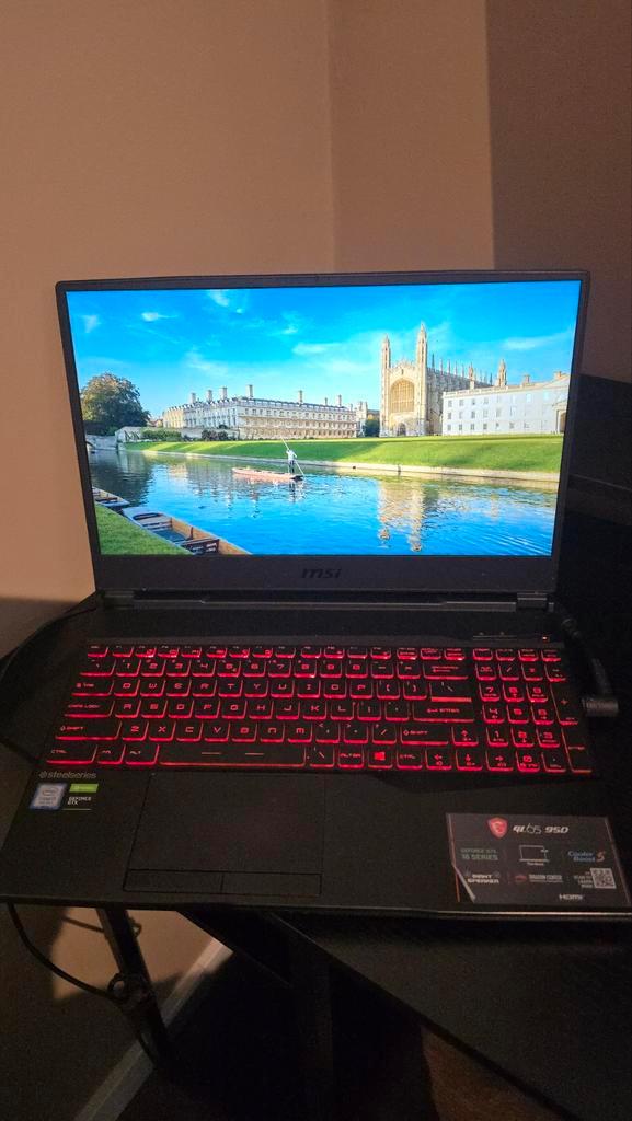 MSI GL65 9SD Gaming Laptop - Goed Onderhouden, Computers en Software, Windows Laptops, Zo goed als nieuw, 15 inch, SSD, 3 tot 4 Ghz