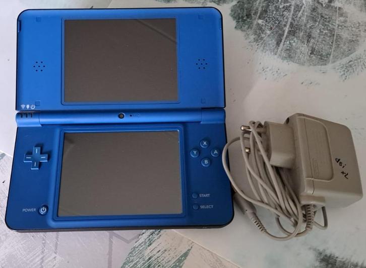 Nintendo DSi XL, Spelcomputers en Games, Spelcomputers | Nintendo DS, Gebruikt, Dsi XL, Blauw, Met games, Ophalen