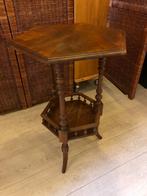 Antiek Edwardian Eiken Bijzet Tafeltje., Ophalen