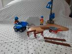 Playmobil 6144 Bouwplaats met Kraan, Kinderen en Baby's, Speelgoed | Playmobil, Ophalen, Zo goed als nieuw, Complete set