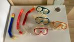 Snorkelset maskers, duikbril, snorkel, teab, Watersport en Boten, Ophalen, Gebruikt, Snorkelset