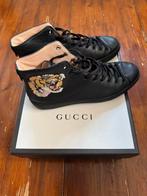 Gucci High-top Sneakers - Maat 10 - Zwart, Kleding | Heren, Zwart, Ophalen of Verzenden, Gucci, Sneakers of Gympen