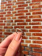 Ring - 14 karaat goud diamant, Sieraden, Tassen en Uiterlijk, Ringen, Ophalen, Zo goed als nieuw, Goud, Dame