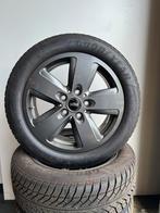 16 inch Originele Mini Cooper velgen met winterbanden., Ophalen, 16 inch, Winterbanden, 195 mm