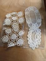 4 brocante kanten / gehaakte kleedjes, Ophalen of Verzenden