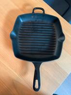 Royal van Kempen & Begeer Gietijzeren Grillpan, Ophalen, Gebruikt, Gietijzer, Koekenpan of Braadpan