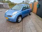 Nissan Micra 1.2 48KW 3DR 2004 Blauw, Auto's, Stof, 4 cilinders, Blauw, Origineel Nederlands