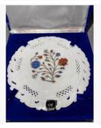 Korting Edelsteen bord ingelegde Lapis Carneool Parelmoer, Antiek en Kunst, Ophalen of Verzenden