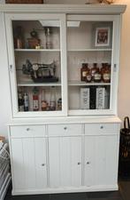 Witte buffetkast te koop, Huis en Inrichting, Kasten | Buffetkasten, Ophalen, Gebruikt, 100 tot 150 cm, Landelijk