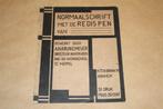 Normaalschrift met de Redis pen - Circa 1935, Ophalen of Verzenden, Zo goed als nieuw