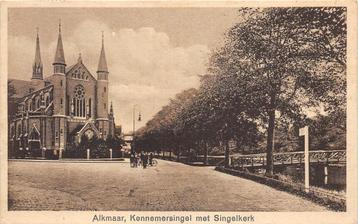 JF1087 Alkmaar Singelkerk Kennemersingel 1934 beschikbaar voor biedingen