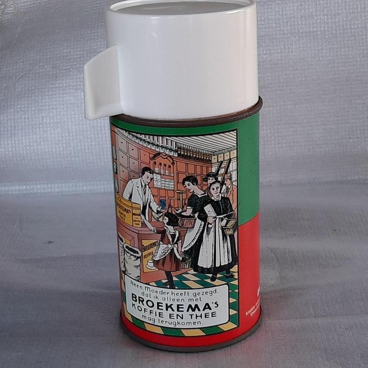 Broekema's koffie en thee thermoskan - Aladdin Ind. Limited, Antiek en Kunst, Curiosa en Brocante, Ophalen