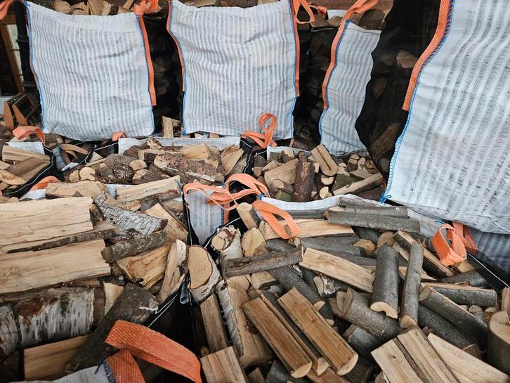 Haardhout droog, Tuin en Terras, Haardhout, 6 m³ of meer, Ophalen of Verzenden