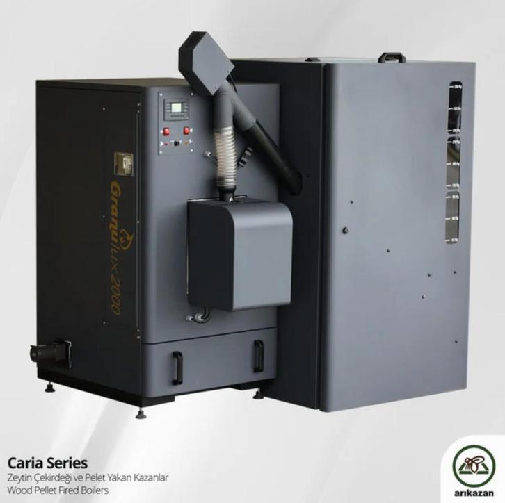 Arikazan Caria – CP-40 kW biomassaketel, Doe-het-zelf en Verbouw, Verwarming en Radiatoren, Gebruikt, Cv-ketel of Combi-ketel