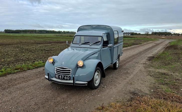 Citroën 2CV AK350 (besteleend) 1969 UNIEK, Auto's, Oldtimers, Citroën, Benzine, Geïmporteerd, Ophalen