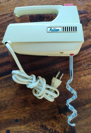 Vintage jaren 70 RUTON H5100 handmixer beschikbaar voor biedingen